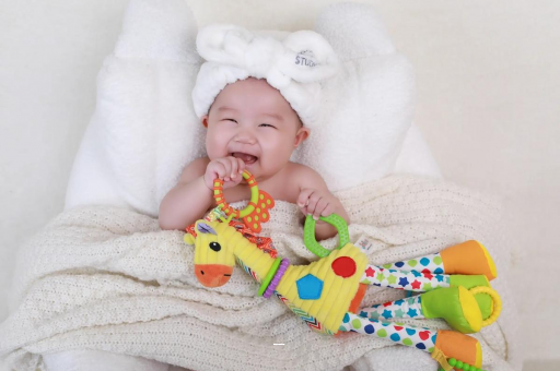 阜宁宝宝头上有白色的小点